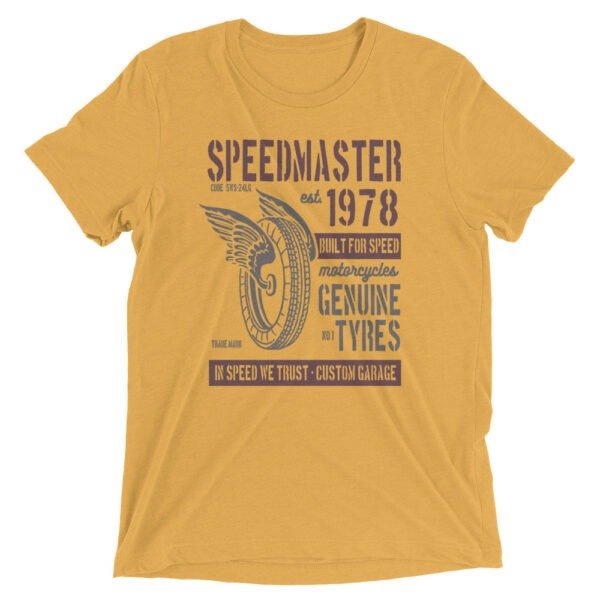 Unisex Tri Blend T Shirt Mustard Triblend Front 6549fe3b5edcc.jpg