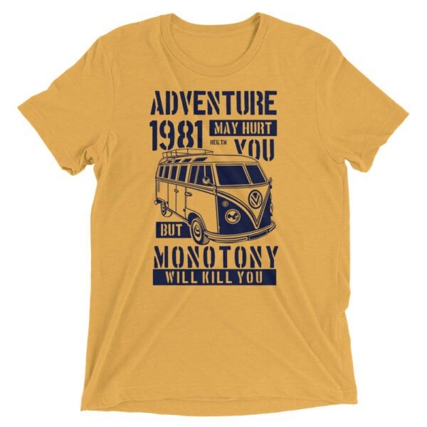 Unisex Tri Blend T Shirt Mustard Triblend Front 656520eed98a0.jpg